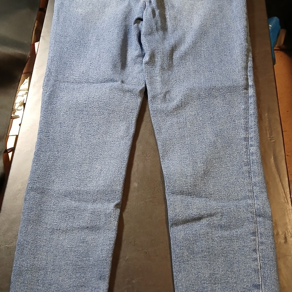 Max Studio Indigo Jeans Dark Blue Denim Size 14 - Picture 4 of 4